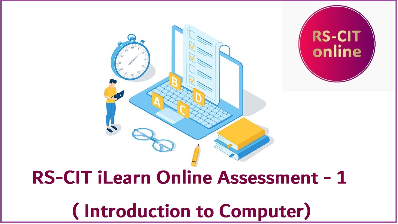 RSCIT Assessment – 1 (Introduction of Computer) Question Answer Key in Hindi 2024