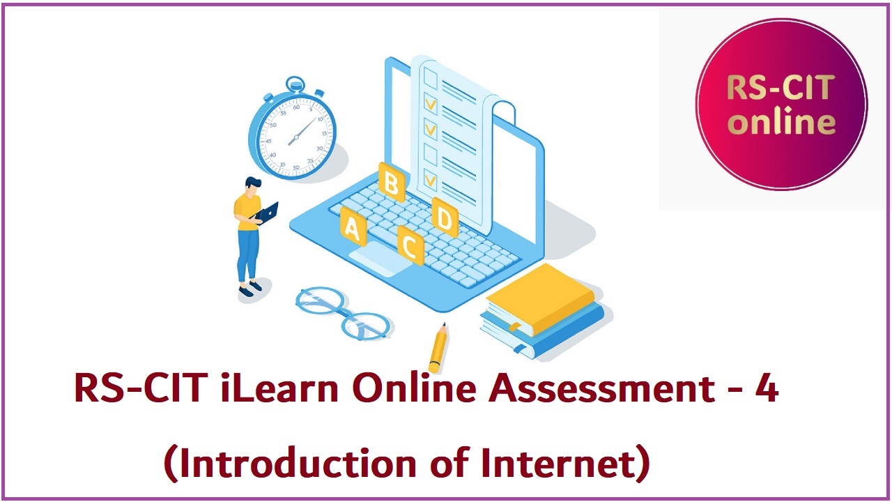 RSCIT Assessment – 4 (Introduction of Internet) Answer Key in Hindi